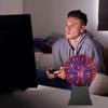Lancoon Plasma Ball Light Lamp Static Electricity Globe Electric Lightning Ball Touch Sensitive USB Powered Nebula Thunder Lightning Plug-in Plasma