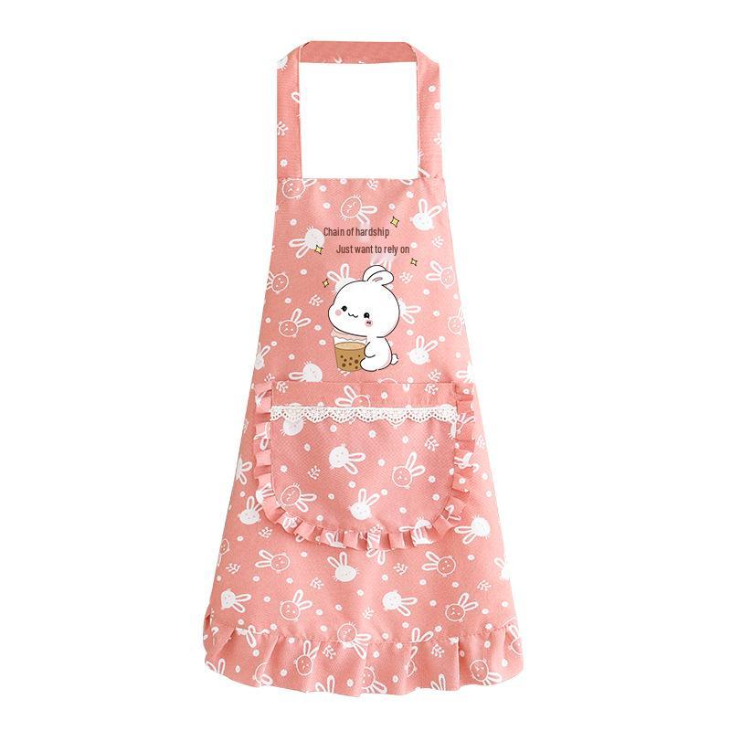 Soft, Comfortable, Cute, Stain & Dirt-Resistant Waist Apron for Home Kitchen and Workshop