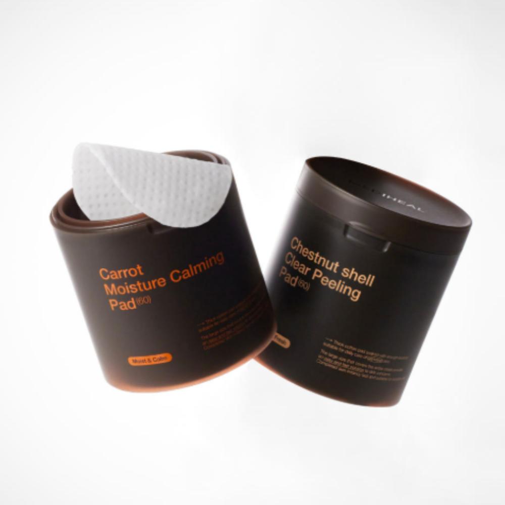 

Mediheal Carrot Soothing Moisture Pad 60 × 2 Hydrating & Calming Facial Pads