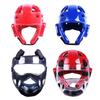 Professional Taekwondo & Karate Headgear with Face Shield and Ear Protection for Adults