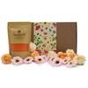 Bath Salts And Soap Flowers Set, 17 Pieces