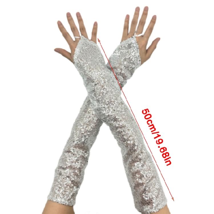 2 szt. Rękawiczki na imprezę maskaradową Modne mitenki Trwałe Wygodne mitenki na sporty nocne i przygodę