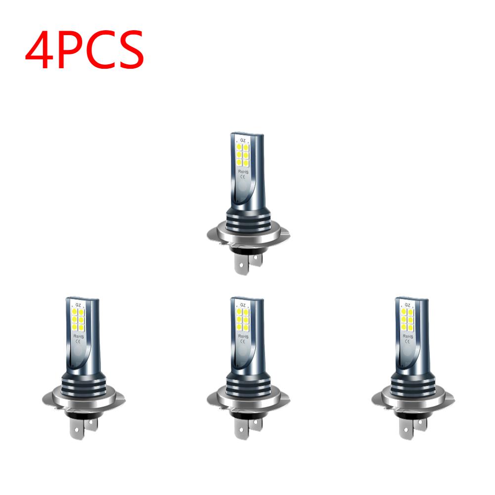 H7 Car LED Headlight Bulb 30000LM Car Fog Light Bulb 6000K 12V 24V Brake Lamp Car High Low Beam IP67 Waterproof Super Bright