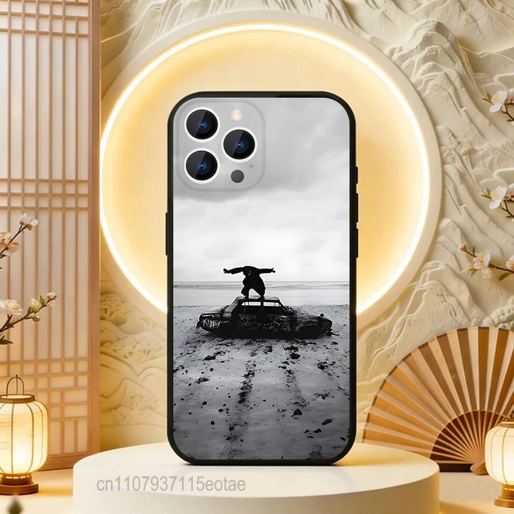 Rock Band The 1975  Phone Case For iPhone  17,16,15,14,13,12,11,Pro,Max,Plus,E,Air,Mini Black Shockproof Funda Cover
