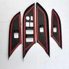 For Toyota Fortuner 2024  Edition Interior Glass Lift Panel Cover Door Window Switch Garnish Car Accessory 2016-
