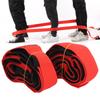 Fun Outdoor Sports 8 Legged Race Bands Giant Footstep Nylon Webbing Tram Game Activity
