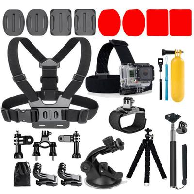 Orbmart per set di accessori Gopro per Go Pro Hero 11 10 9 8 7 6 5 4 Supporto nero per custodia Yi 4k Mijia per fotocamera Action Sjcam