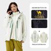 Camel 3-in-1 Windproof Waterproof Outdoor Jacket