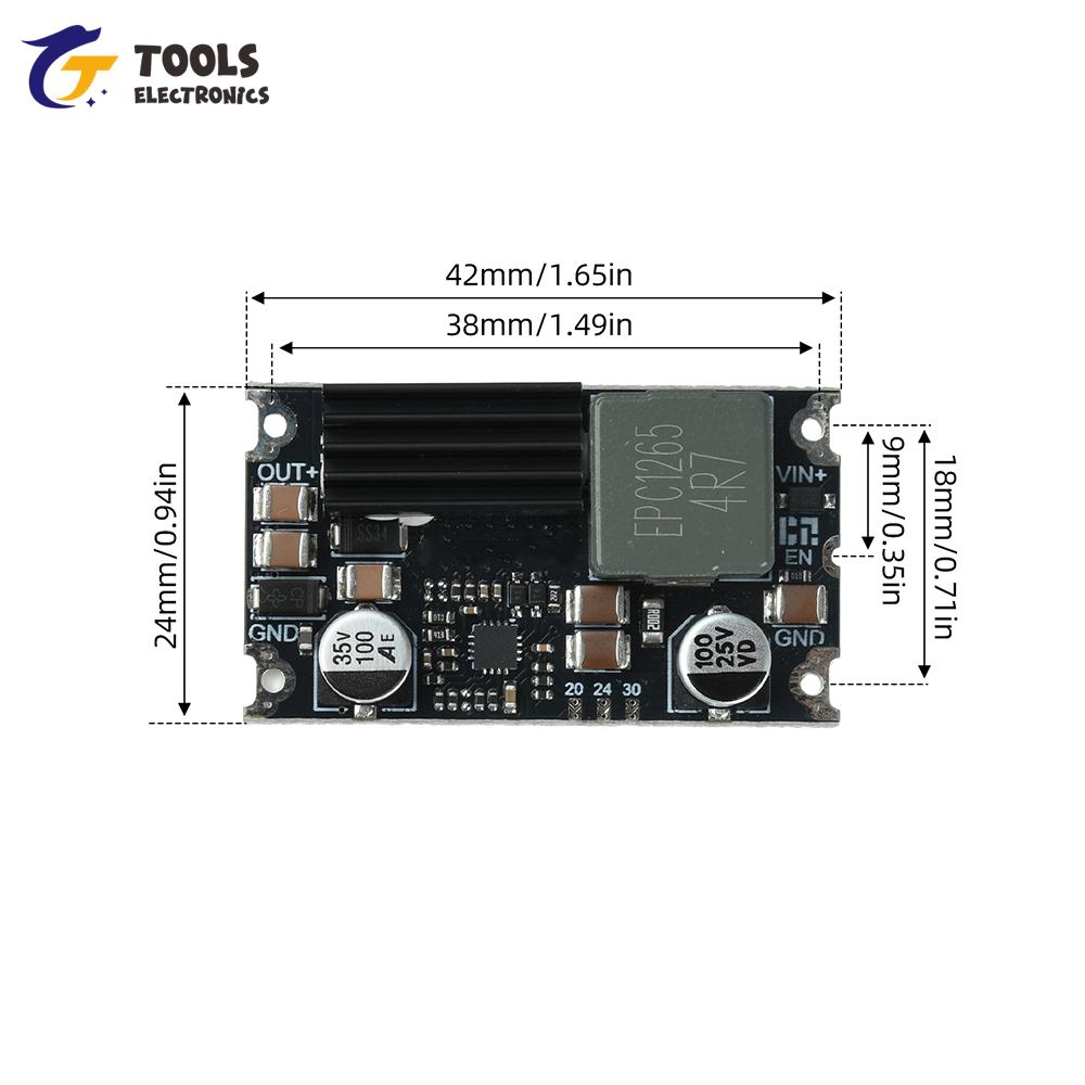 300W High Power DC-DC Boost Module Converter 5-24V Input to 15V/20V/24V/30V Output Automotive & Industrial Applications