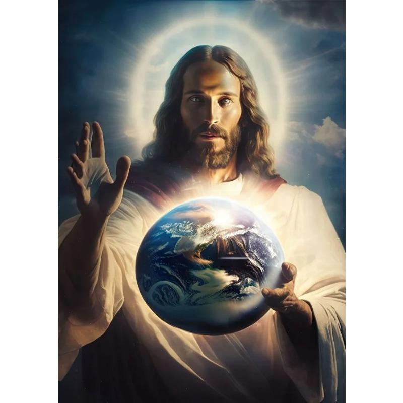 

Иисус Христос Портрет Холст Картина Христианский Иисус Дай Мне Свою Руку Постер Принт Библия Религия Настенное Искусство Картины Домашний Декор 21cm×30cm NoFrame