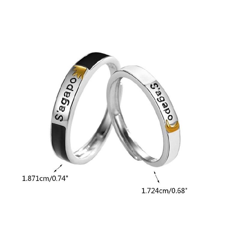Wedding Rings Couple Rings Promise Rings Adjustable Rings Open Rings Copper Ring
