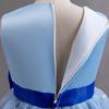 Girls Bow Flower Wedding Party Birthday Party Tutu Dress Stage Performance Costume