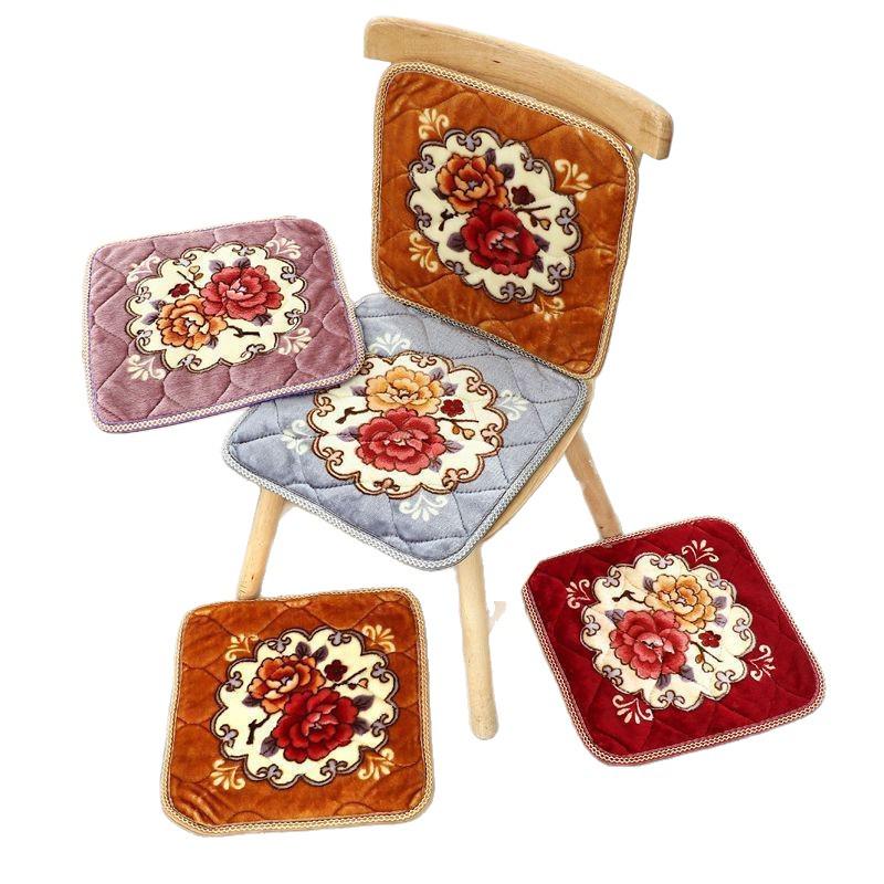 Ny kundrabatt: Tjock Halkfri Plyschsitskudde för Stol, Kontor eller Restaurang