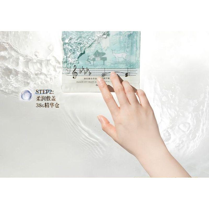Roopy - Floral Fragrant Fruit Acid Essential Oil Hand Mask - Teabreak Tn Wind