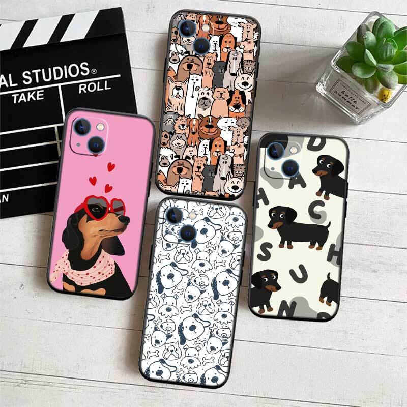 Cartoon Cute DOG Phone Case for Motorola Edge 60 60s 70 G86 G56 G54 E14 G04S G45 G54 G64 X30 X40 X50 S30 S50 Pro Power Tylus