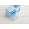 Rilakkuma H80 x W138 x D65mm San-X Multi-Pen Stand, Blue, FB56102, Size