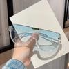 Womens Oversized Fashion Sunglasses With Uv400 Protection For Summer Outings