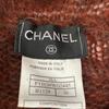 CHANEL [Domestic regular] 98A P11638W02445 CC Logos plate mohair low gauge turtleneck sweater / tops 38 BordeauxUsed