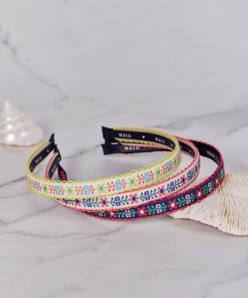 Maia Flower Headband (Select 2) A