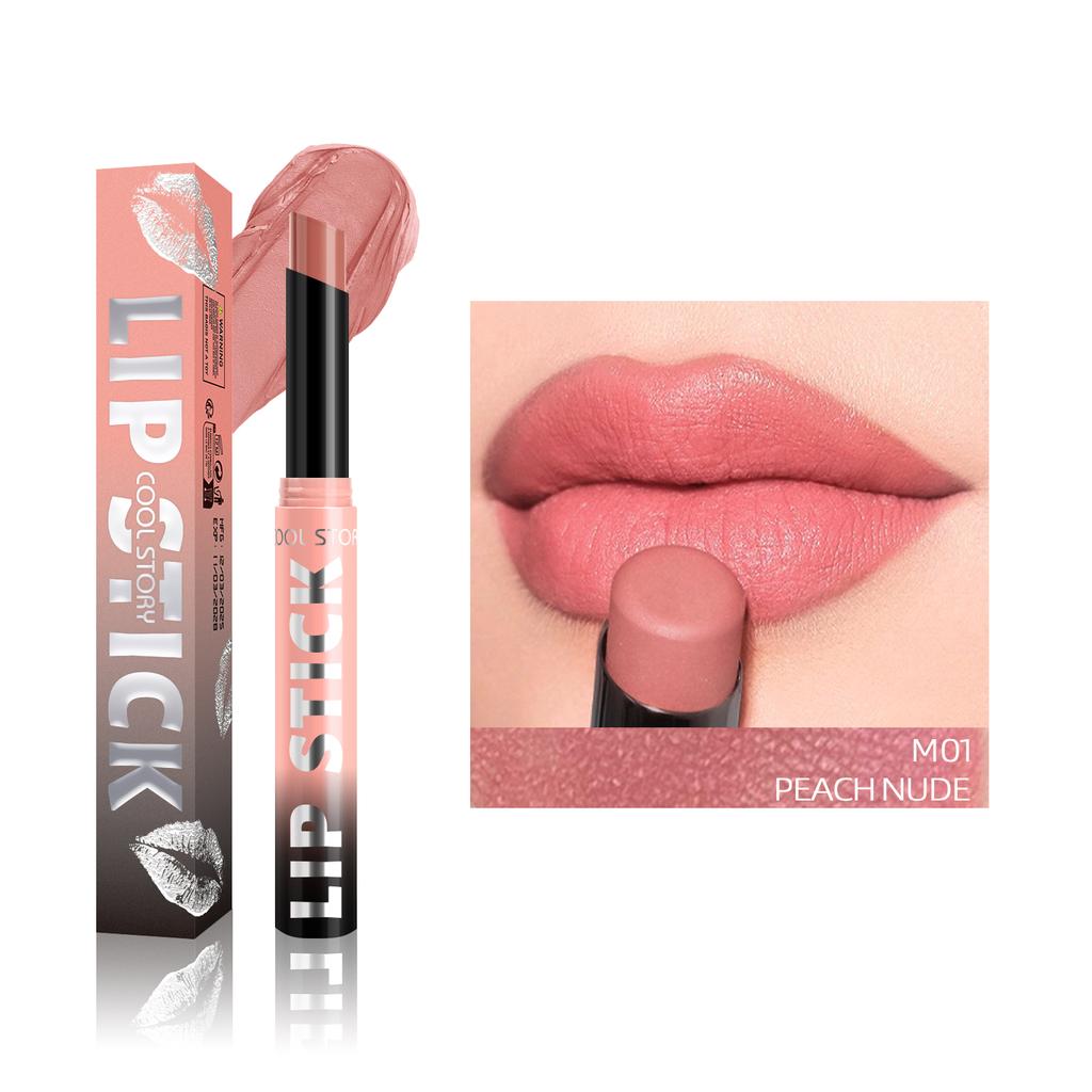 8 Colors Matte Lipstick Pencil Waterproof Long Lasting Non-Stick Cup Lip Stain Tint Beauty Nude Lipstick Pen Makeup Cosmetics