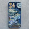 Space Ocean Whale Shark Swimming Phone Case For iPhone 16 15 14 11 12 13 Mini Pro Max Cover 15 14 7 8 Plus X XR X Fundas Shell
