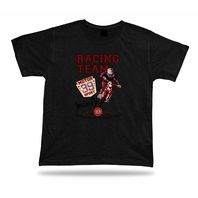 T-Shirt T-Shirt Geburtstagsgeschenk Idee Autorennen Motorrad Sport Geschwindigkeit Retro