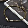 Design Sense Zipper Collarbone Necklace Female Simple Couple Light Luxury Niche Personalized Neck Chain Jewelry