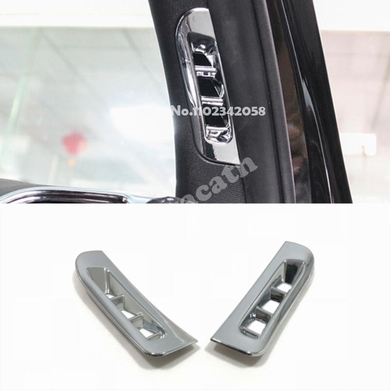 For Jeep Grand Cherokee WK2 2014- ABS Chrome Steering Wheel Door Bowl Window Lift Button Gear Box AC Vent Seat Back Cover