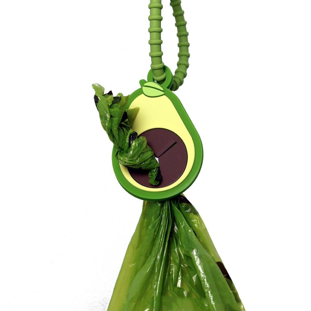 

Эко-мешок для какашек для собак, диспенсер, силиконовые диспенсеры, товары для домашних животных, милый зажим для мешка с дерьмом для домашних животных