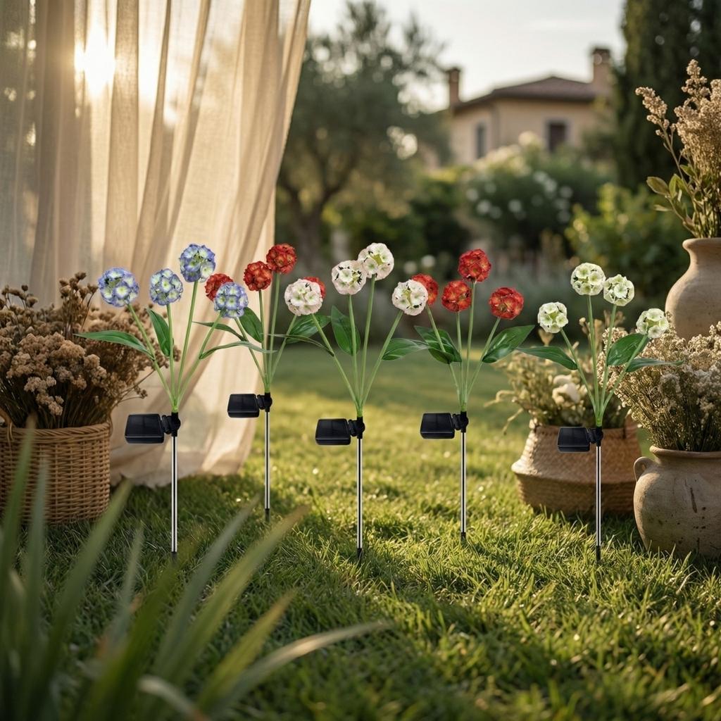 Windmill Ball Outdoor Garden Decoration, Courtyard Light,  Villa Ground Stake