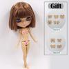 ICY DBS Blyth Doll Tan and Super Black Skin Joint Body Oily Hair 1/6 BJD Special Price Gift Toy