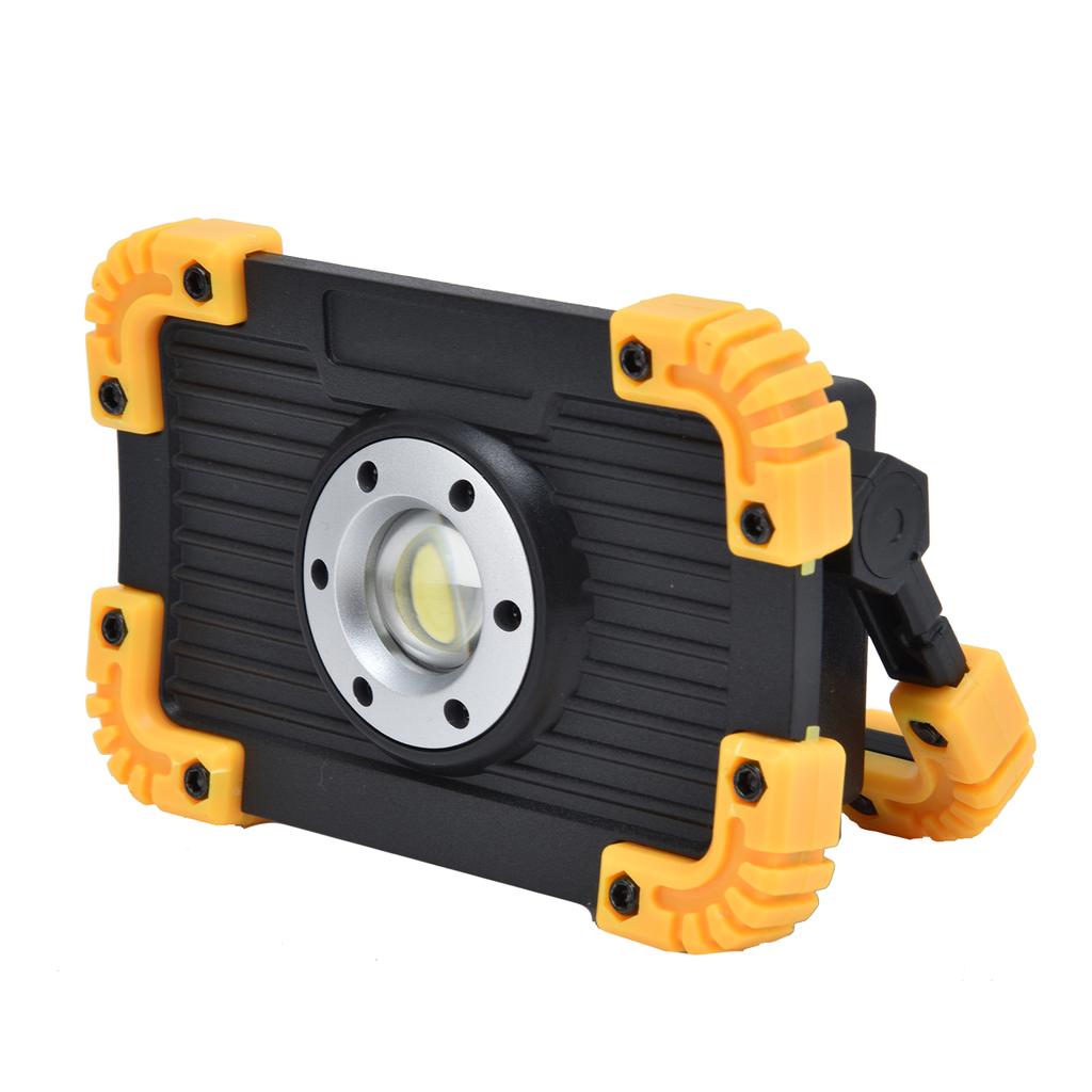 LED Emergency Flood Light Mini COB Work Light Portable Round USB Charging Camping Light for Outdoor