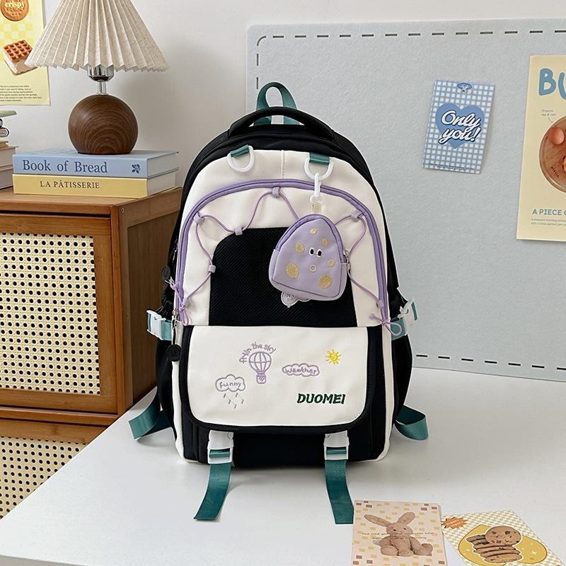 Japanese Ins Schoolbag for Female Primary School Students, High-value Third To Sixth Grade Girls, Cute Junior High School Students, Backpack.