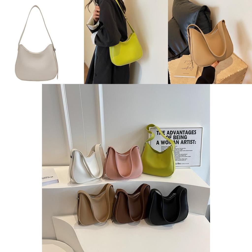 Chic Pu Leather Bucket Bag For Women Trendy 2023 Fashion Shoulder Handbag