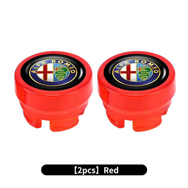 Car Cigarette Lighter Cover Button Protector Dust Cap Auto Accessories For Alfa Romeo Giulia 147 Mito 156 159 166 GT Stelvio