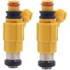 2pcs Upgrade Fuel Injectors Compatible with 2002-12 Suzuki V-STROM DL1000#15710-06G00