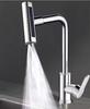 Modern Contemporary Single-Handle Ceramic Mixer Faucet 3-Function Kitchen Faucet with Single-Hole Installation for Sink