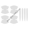 X7JF Vehicle Door Handle Shield Transparent Adhesive Film Antiscratch Protector Easy To Install For Automotive Exterior 8pcs