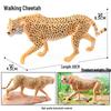 Children's Farm Animal Models: Cow, Pig, Rooster, Donkey, Duck, Cat, Sheep - Plastic Toy Set
