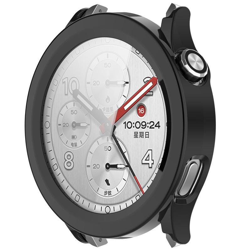 Pouzdro z PC+tvrzeného skla pro chytré hodinky Xiaomi Watch S5 Řemínek Ochranný kryt Nárazník Chránič obrazovky pro Xiaomi Watch S5 Příslušenství