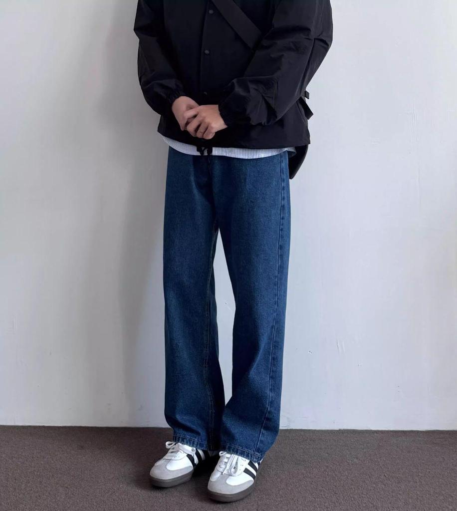 Herren Japanische Retro Locker Geschnittene Coachjacke - Umlegekragen, Vielseitige Unifarbe, Schlichte Frühling/Herbst Arbeitskleidung, Trendiger Uniformstil.