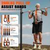 Pull-Up Belt, Heavy-Duty Resistance Belt With Handle, Pull-Up Rod Exercise Belt, Pull-Up Auxiliary Belt Set For Exercise, Full-B