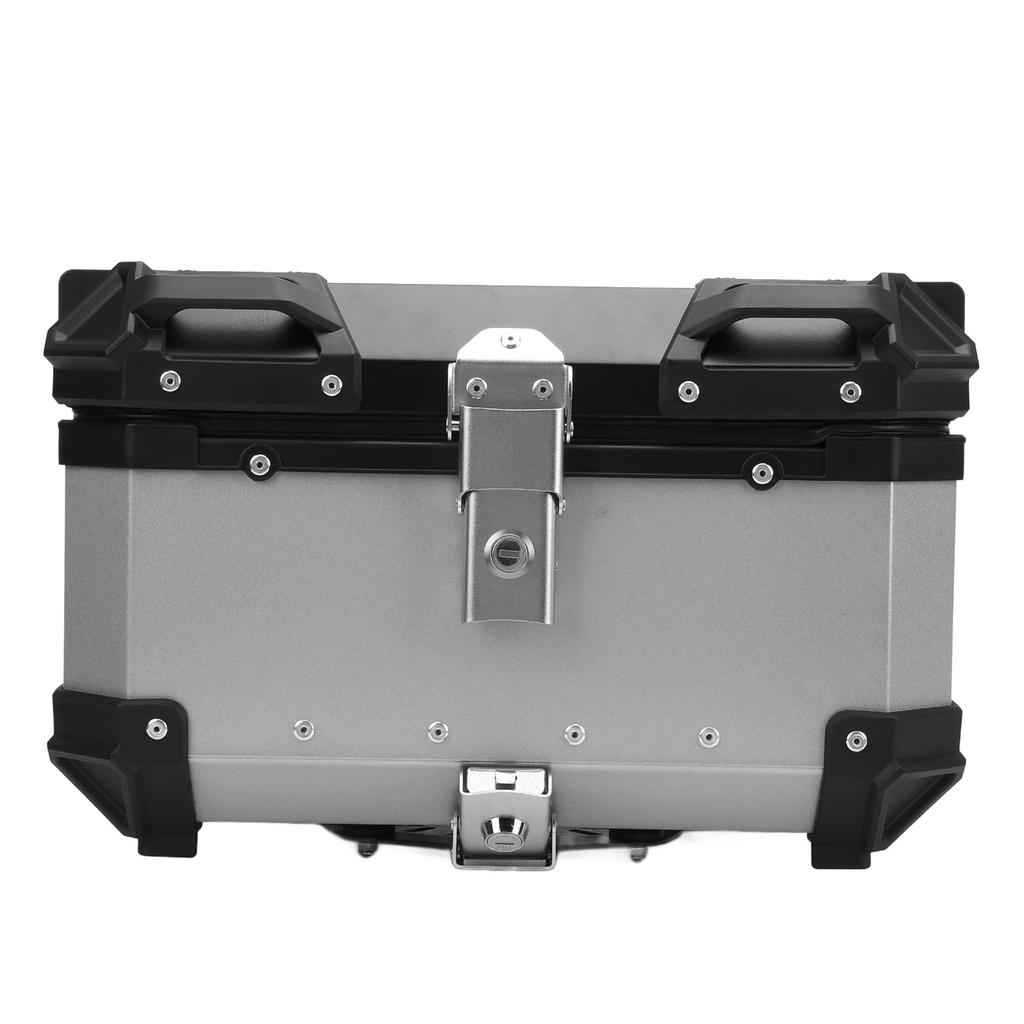 32L Motorcycle Top Box with Safety Lock Quick Release Universal Fit Water Resistant Motorcycle