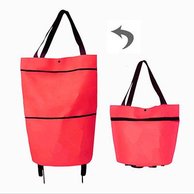 Tragbare faltbare wiederverwendbare Einkaufstaschen Kleiner Einkaufswagen Kaufen Einkaufstrolley Tasche mit Rädern Obst Gemüse Tasche Lebensmittel Organizer
