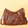 Multi-Layer Multi-Pocket Shoulder Bag Women's Crossbody Bag Mother Bag