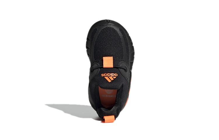 Adidas Rapidazen I Breathable Low top Toddler Shoes Black Orange Infant And Toddler FX2699