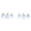 4PCS 30MM 6 Stud Wheel Spacers Aluminium Alloy Wheel Spacers Adapters Replacement for   L200