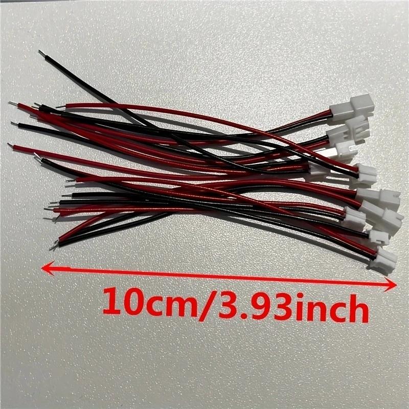 5Pair Micro JST PH 2.0 2PIN Male Female Plug Connector With Wire Cables 80mm