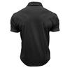 Polo da uomo a maniche corte, casual, per attività all'aperto, golf, tennis, polo, bottoni solidi, magliette estive, allenamento, lavoro, leggere, con colletto, per uomo