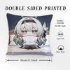 F-Firefly H-Honkai Star Rail Pillow Case Anti-dustmite Pillowcase Invisible zipper silky short plush Sofa cushion cover